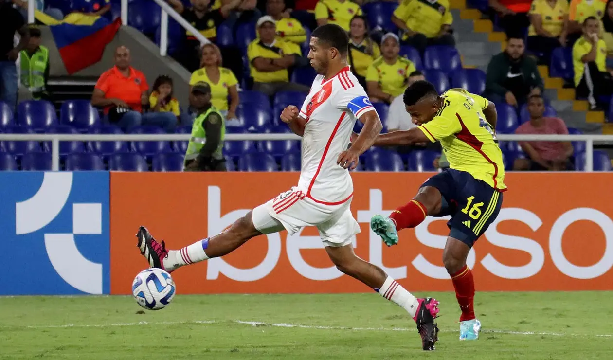 Colombia vs Perú, Sudamericano sub 20 2023