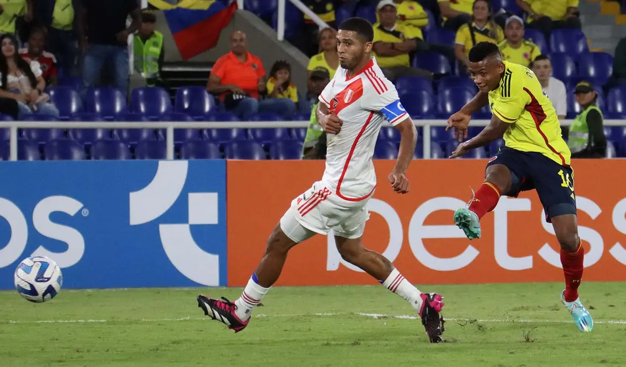 Colombia vs Perú, Sudamericano sub 20 2023
