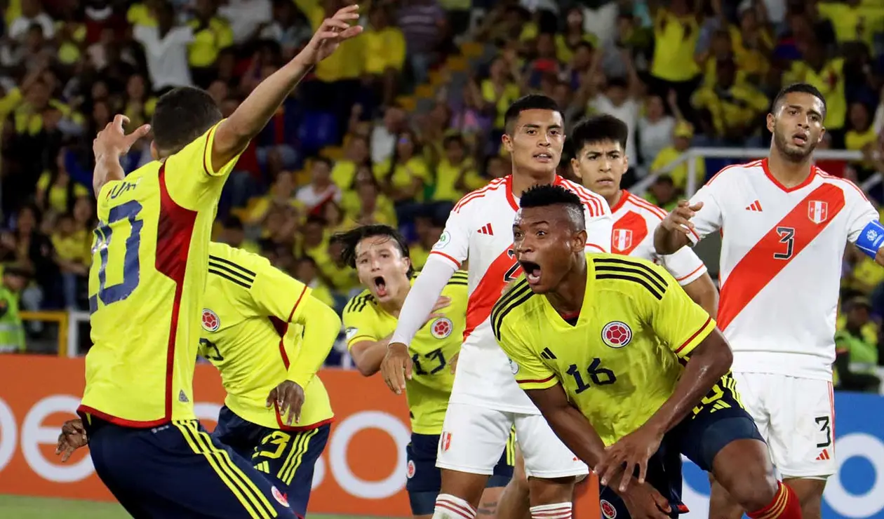 Colombia vs Perú, Sudamericano sub 20 2023