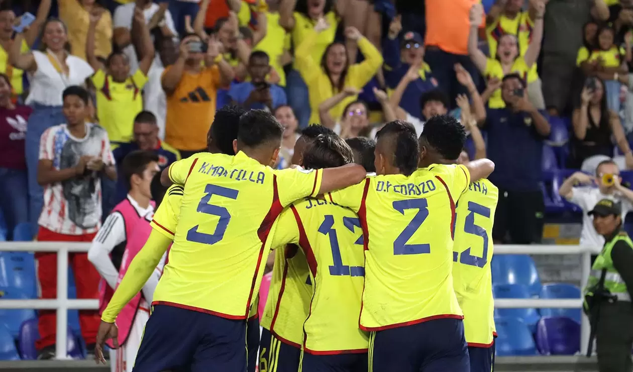 Colombia vs Perú, Sudamericano sub 20 2023