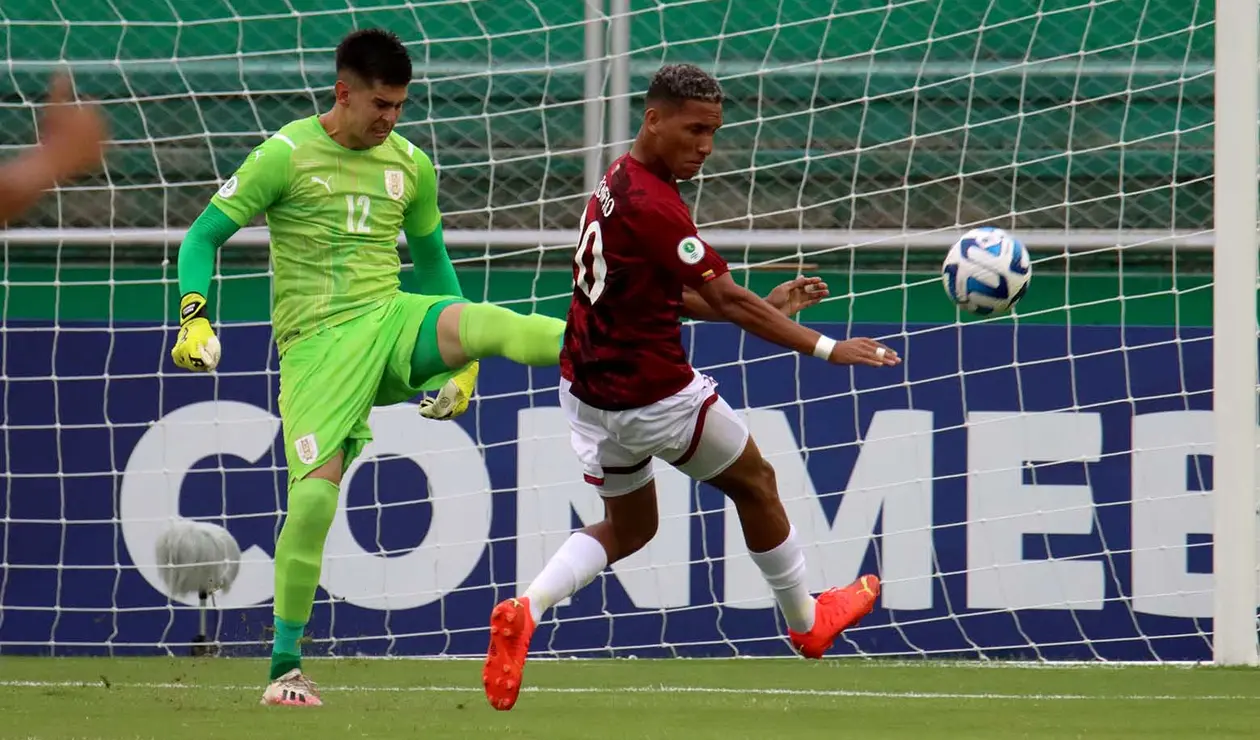 Uruguay vs Venezuela; Sudamericano sub 20