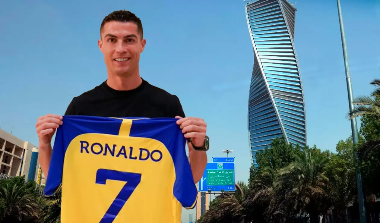 Cristiano Ronaldo llegó al Al Nassr de Arabia Saudita