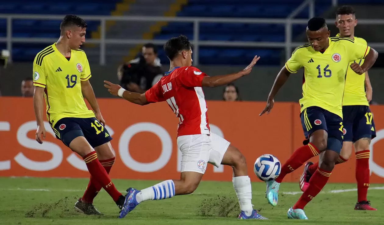 Colombia vs Paraguay - Sudamericano Sub 20 - 2023