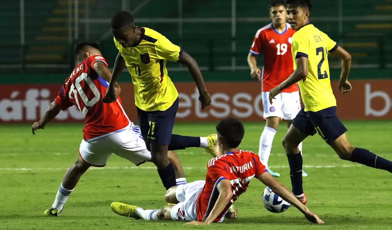 Ecuador vs Chile - Sudamericano Sub 20 - 2023