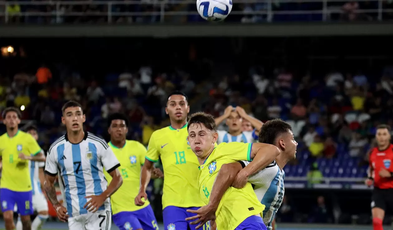 Argentina vs Brasil - Sudamericano Sub 20 - 2023