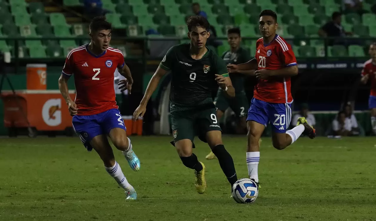 Chile vs Bolivia - Sudamericano Sub 20 - 2023