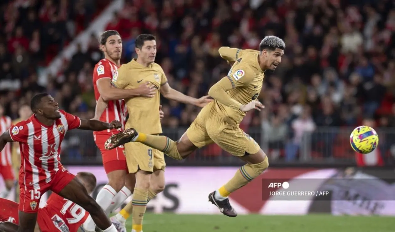 Almería vs Barcelona Liga de España