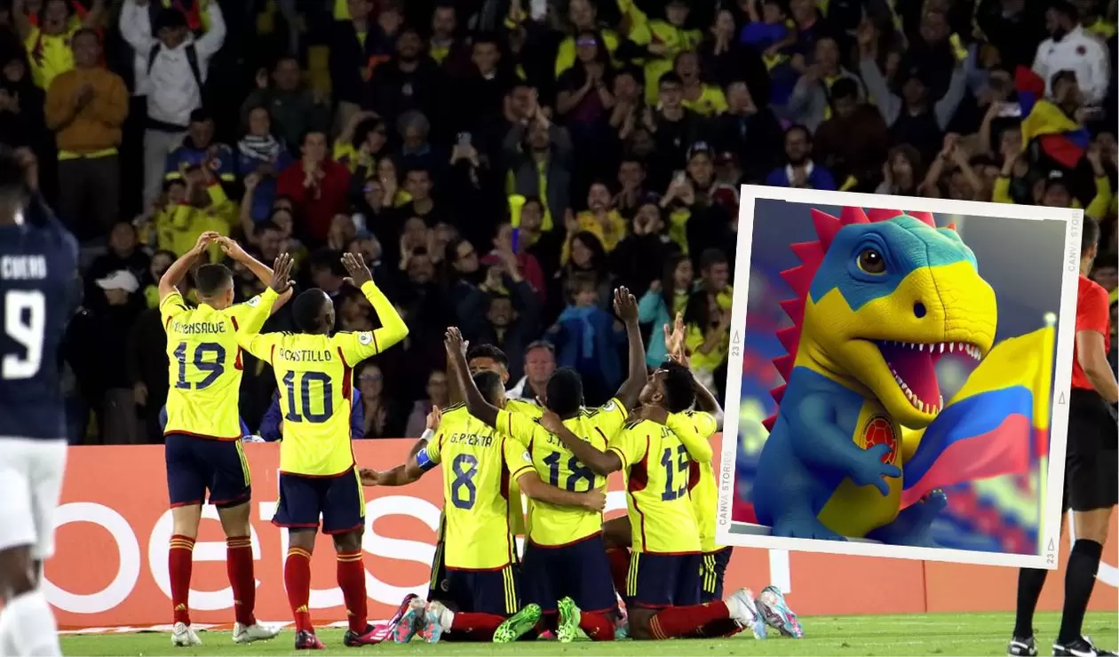 El 'Colombiasaurio' de la Selección Colombia