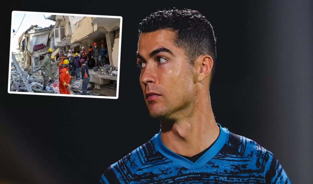 Cristiano Ronaldo Terremoto en Turquía