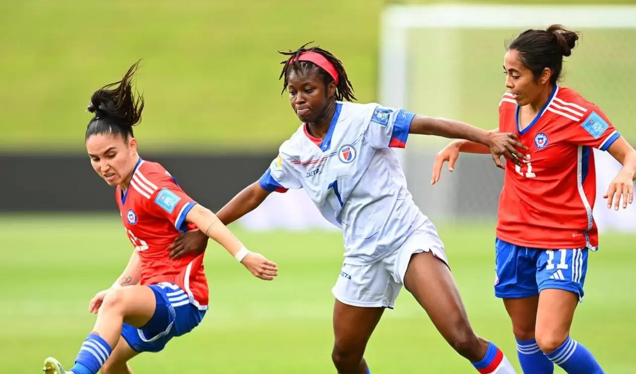 Chile vs Haití - Repechaje Copa Mundial Femenina 2023
