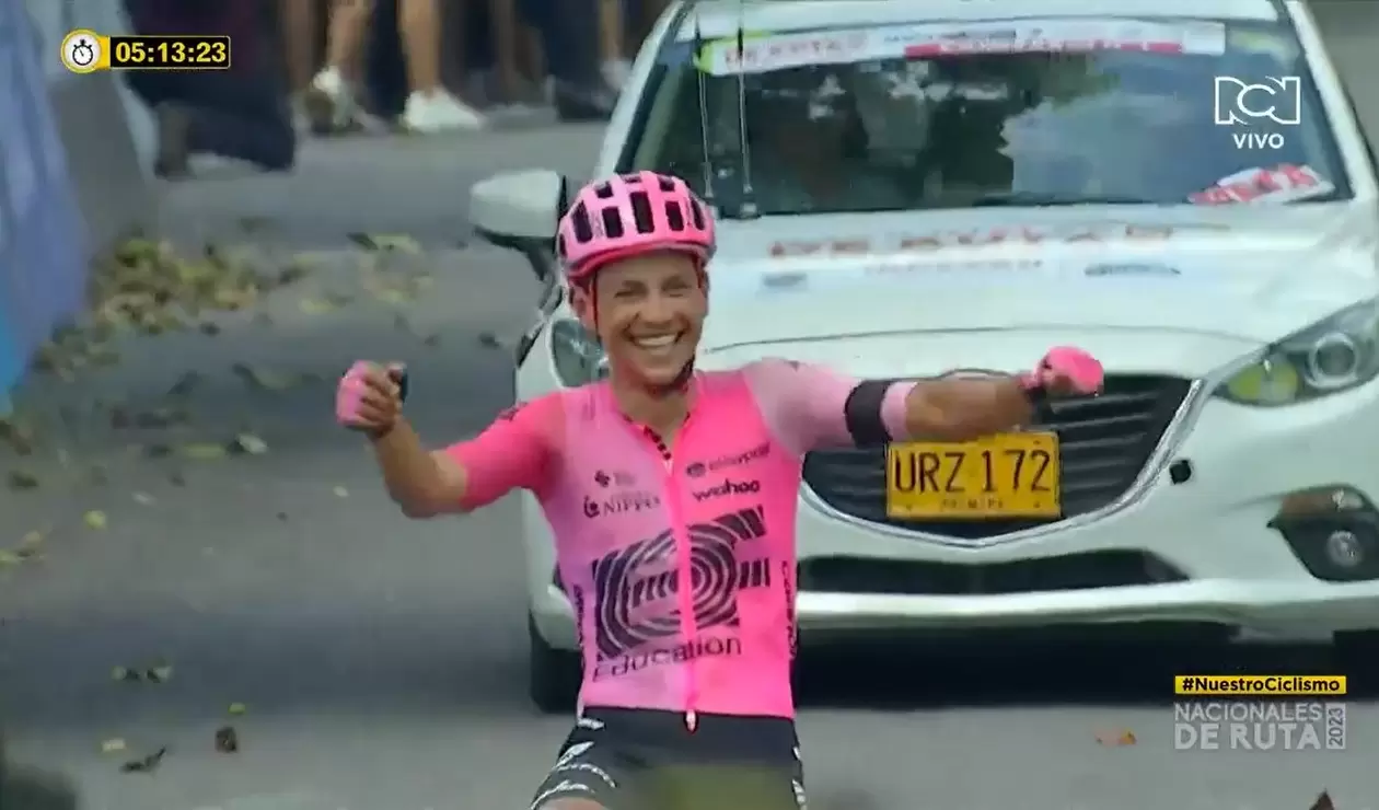 Esteban Chaves, campeón Nacional de ciclismo 2023