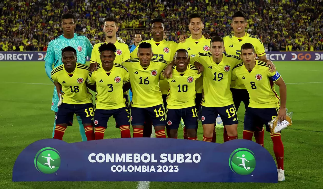 Colombia vs Paraguay; hexagonal Sudamericano sub 20