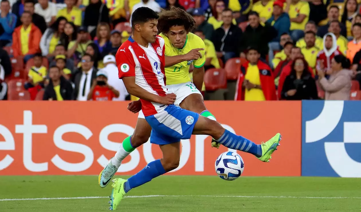Paraguay vs Brasil, Sudamericano Sub 20 - Hexagonal