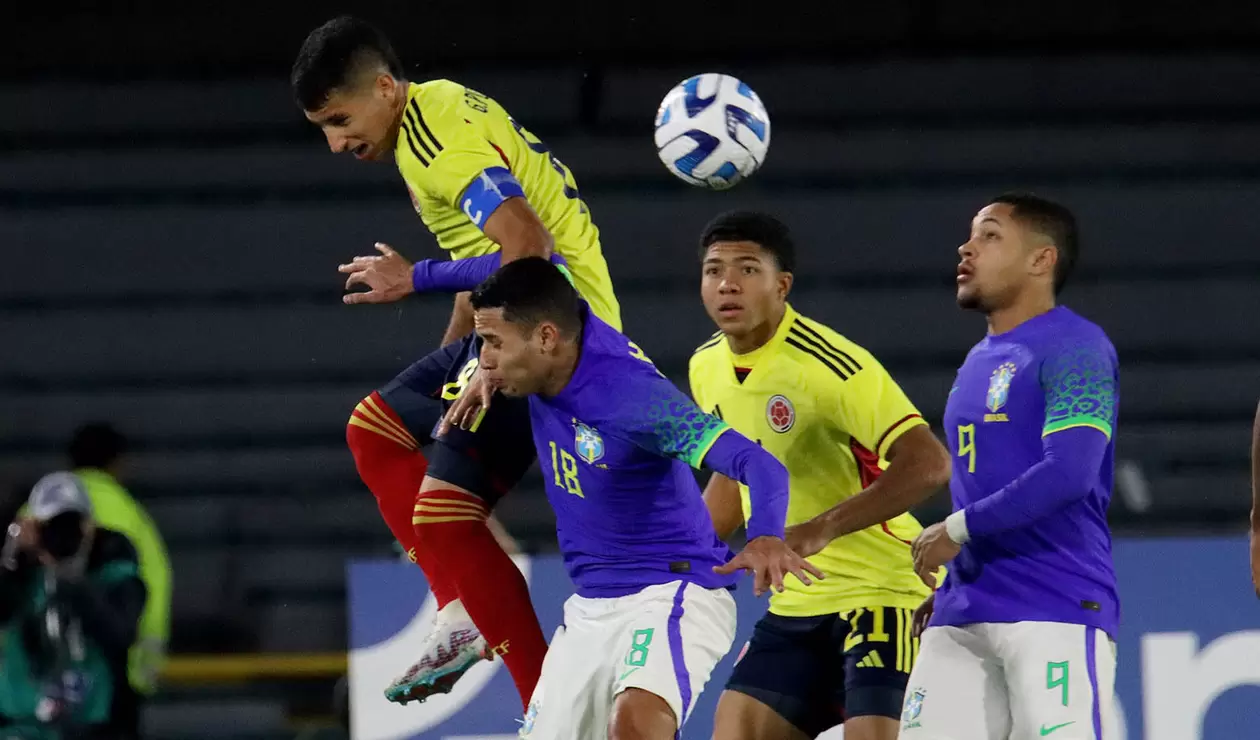 Colombia vs Brasil | Sudamericano Sub 20