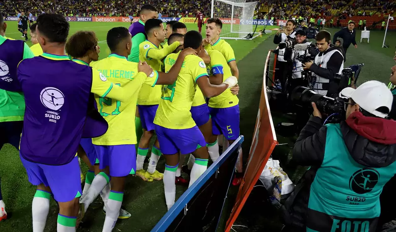 Brasil vs uruguay | Final Sudamericano sub 20