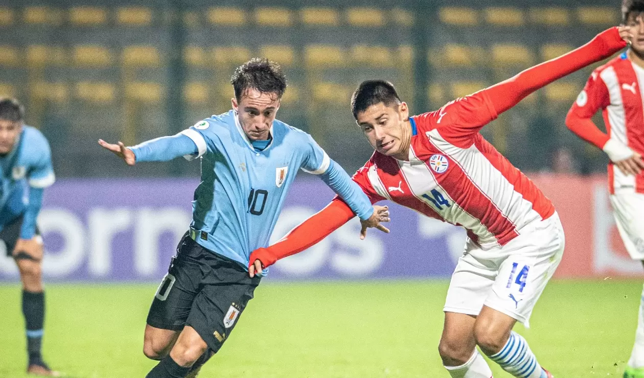 Uruguay vs Paraguay, Sudamericano sub 20