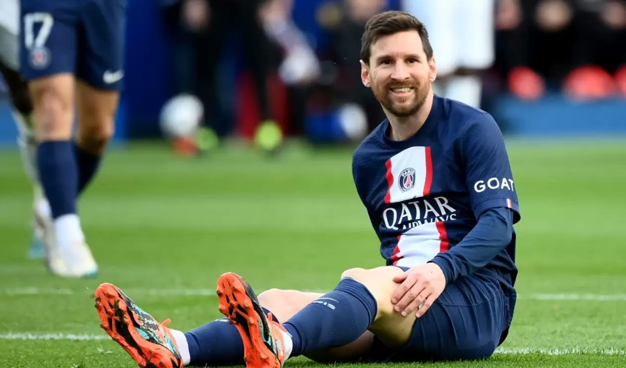 Lionel Messi se aleja del PSG