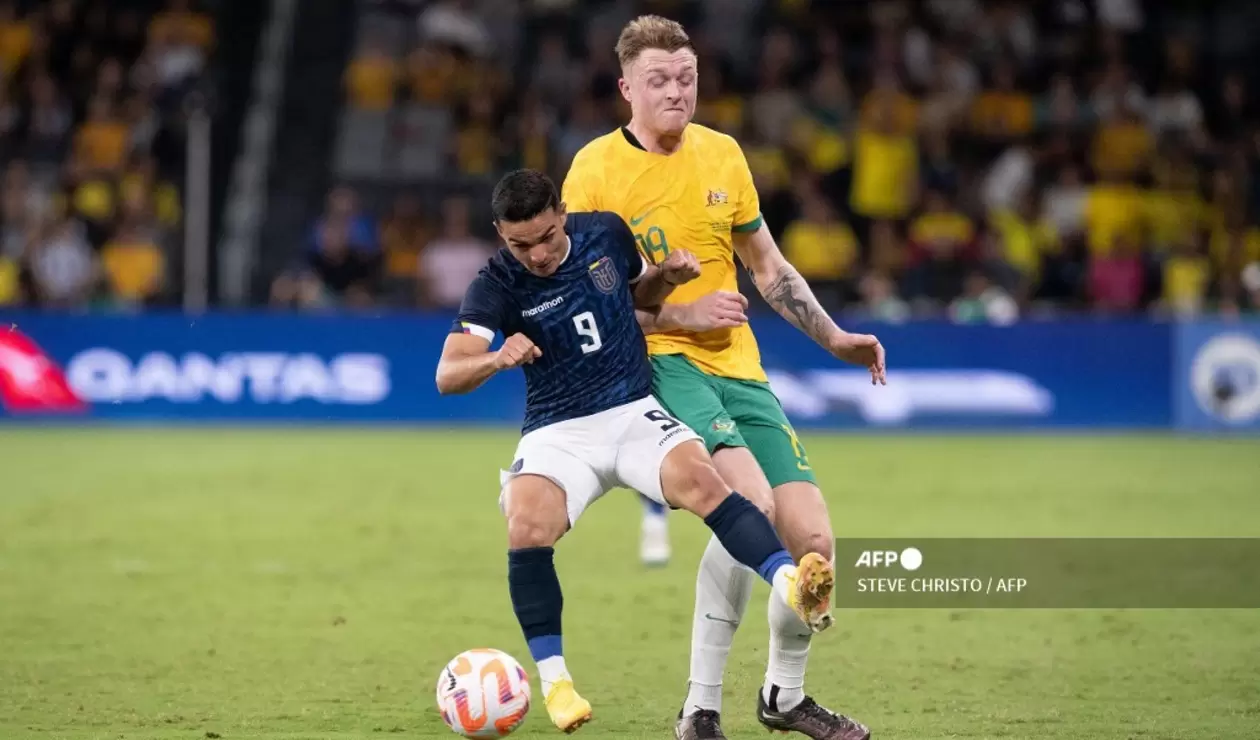 Australia vs Ecuador - amistoso marzo 2023