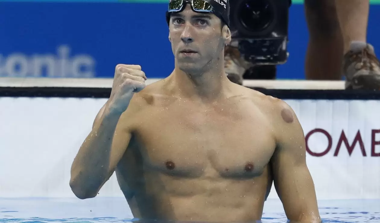 Michael Phelps, ganador de 28 medallas olímpicas