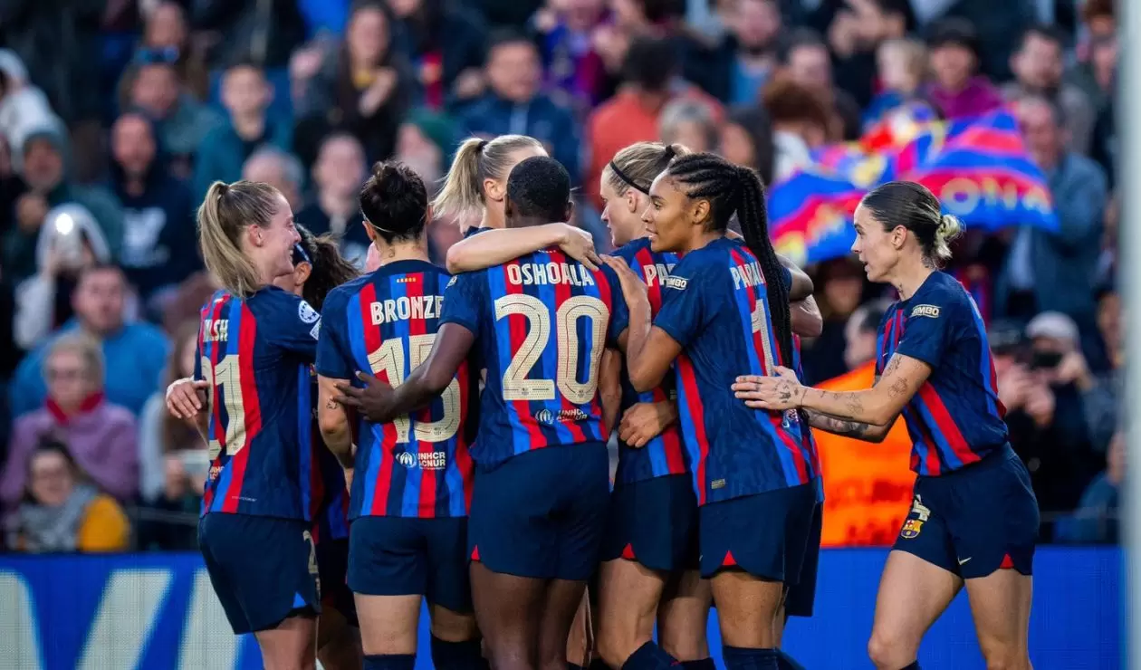 Barcelona vs Roma, Champions Femenina