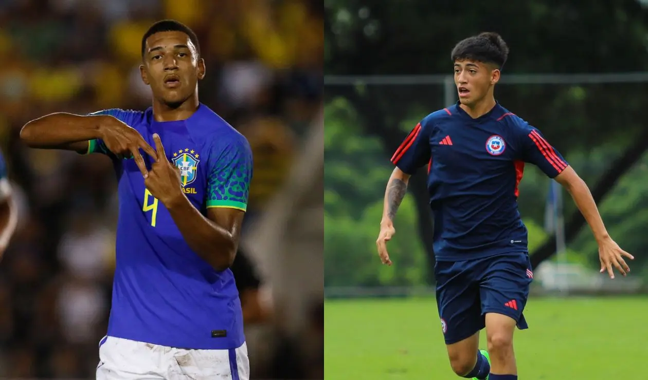 Brasil vs Chile - Sudamericano sub 17