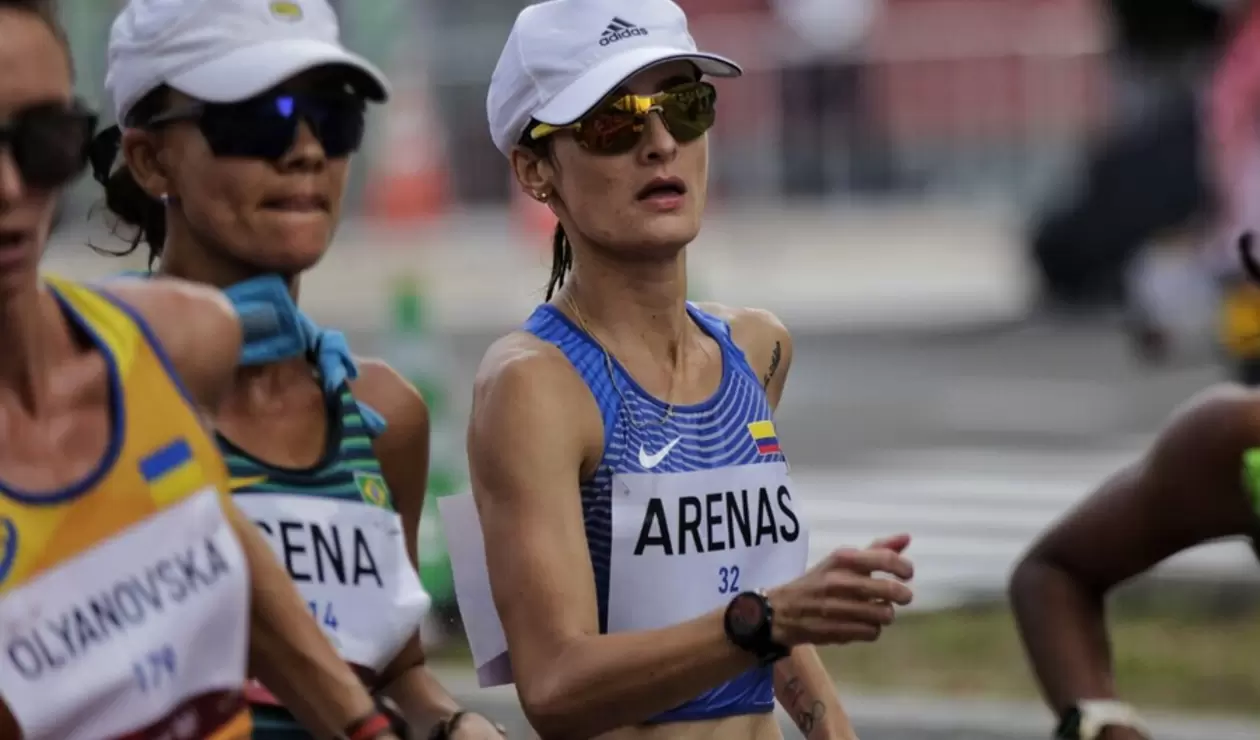 Sandra Arenas aseguró clasificación a los Juegos Olímpicos de París 2024