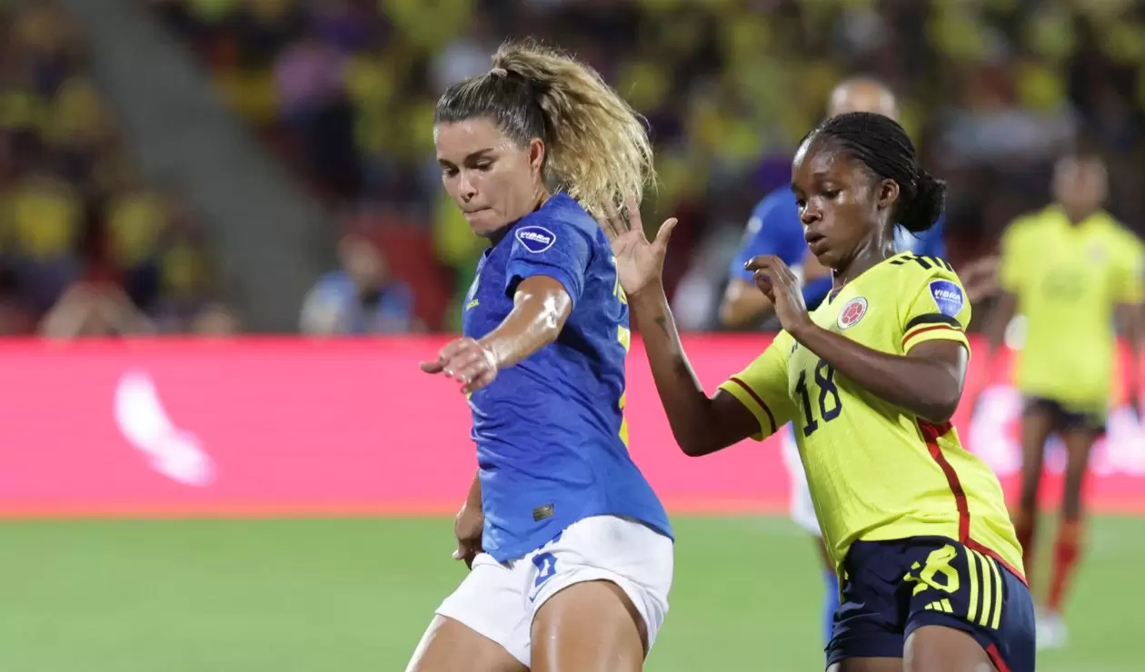 Colombia vs Brasil, fùtbol femenino