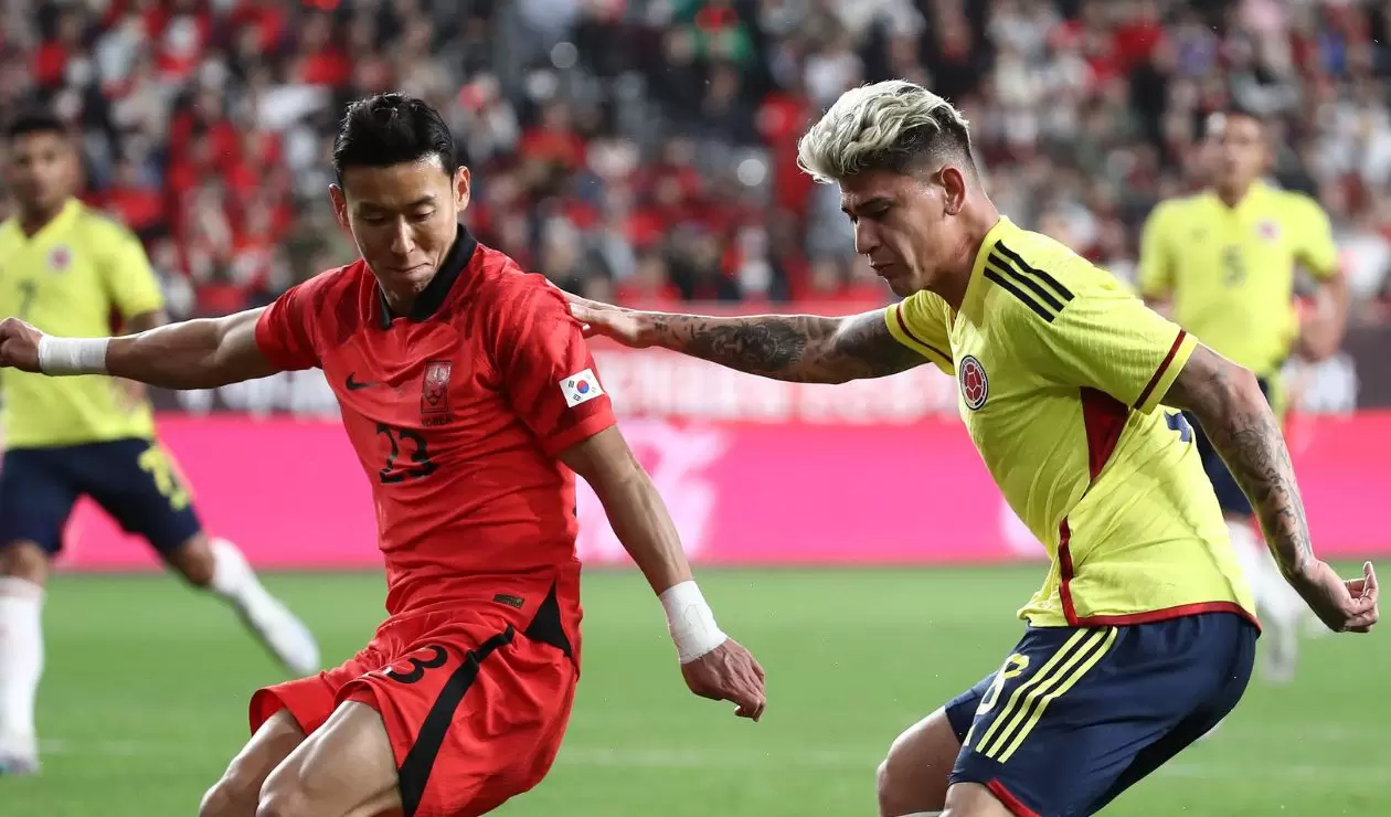 Colombia vs Corea, amistoso FIFA