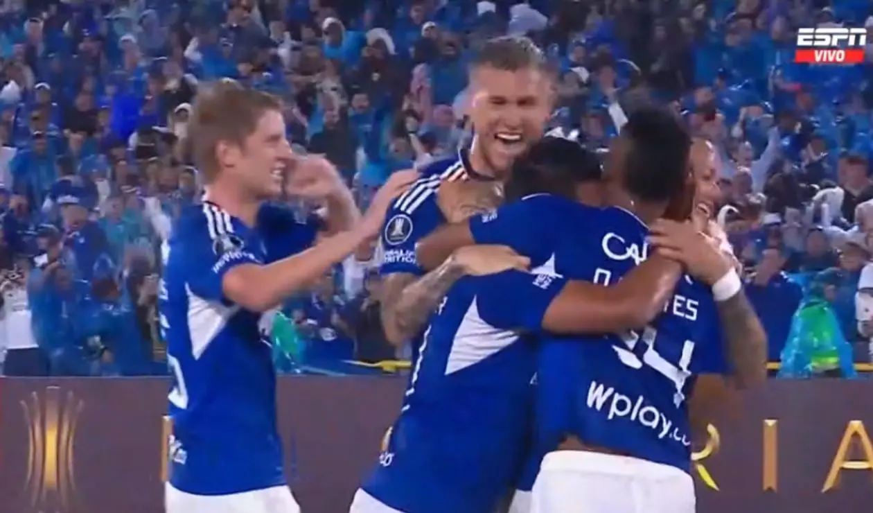 Gol de Millonarios vs Mineiro, Libertadores