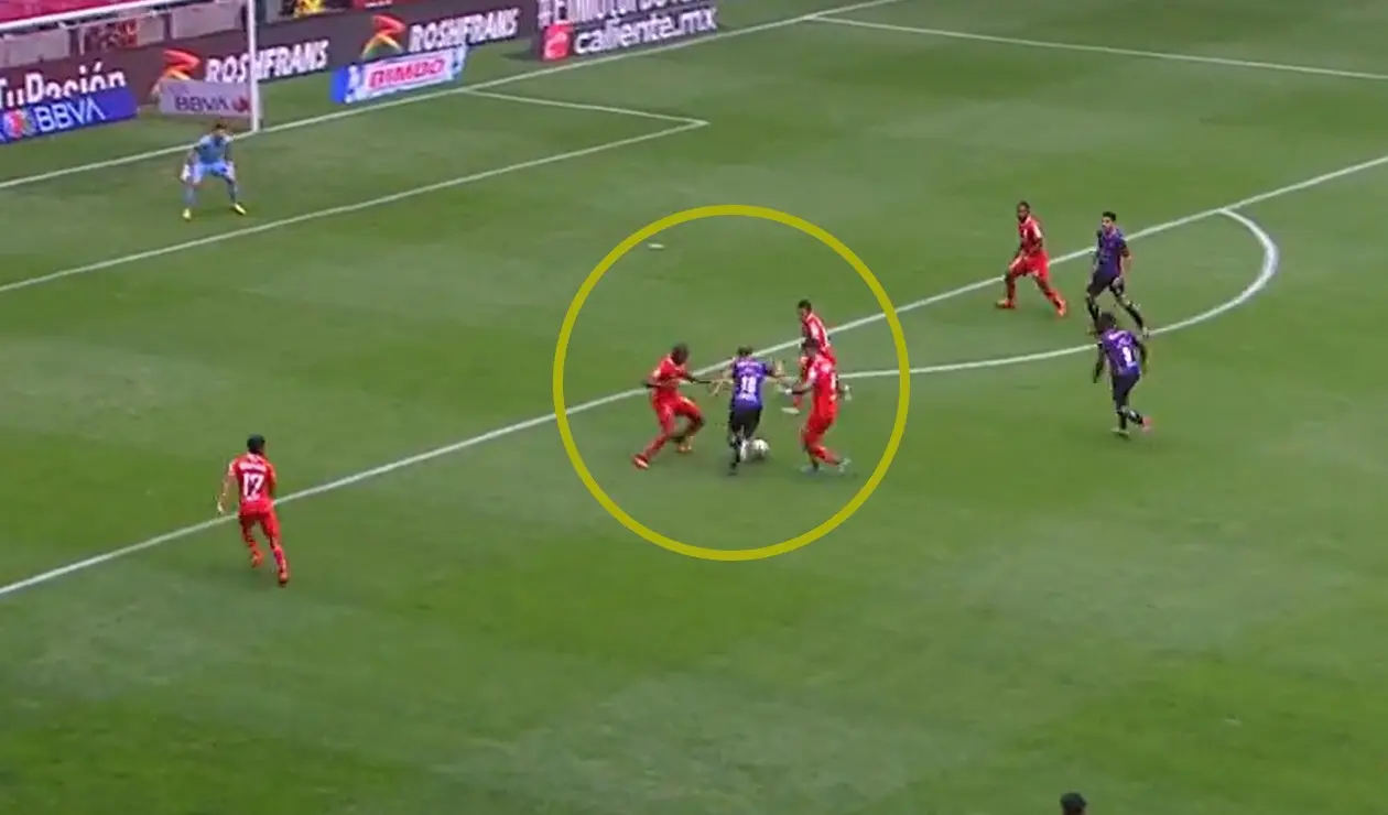 Gol de Nicolás Benedetti vs Toluca