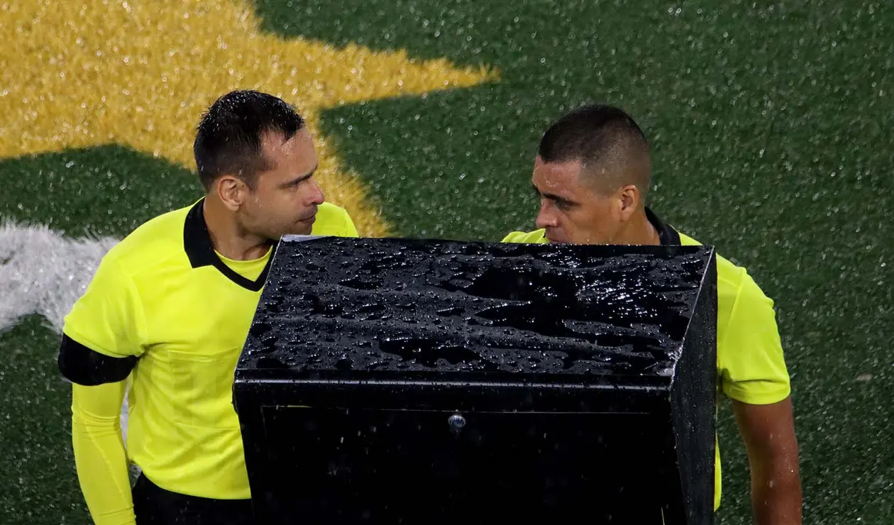 Santa Fe vs Cali, aplazado por lluvia