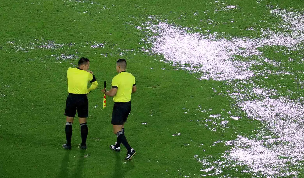 Santa Fe vs Cali, aplazado por lluvia