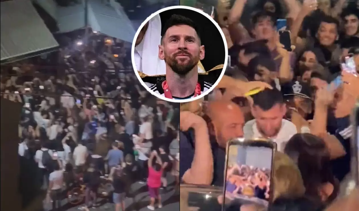 Locura por Messi en Argentina