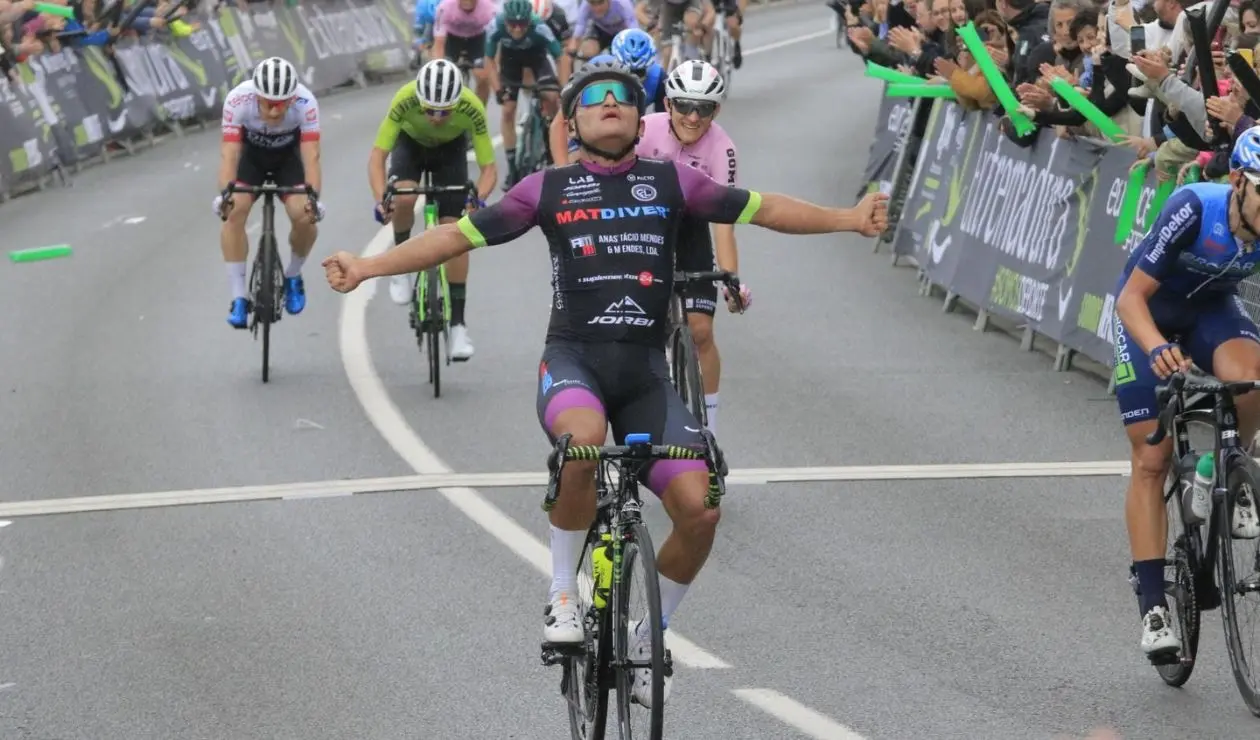 Luis Carlos Chía, ciclista colombiano