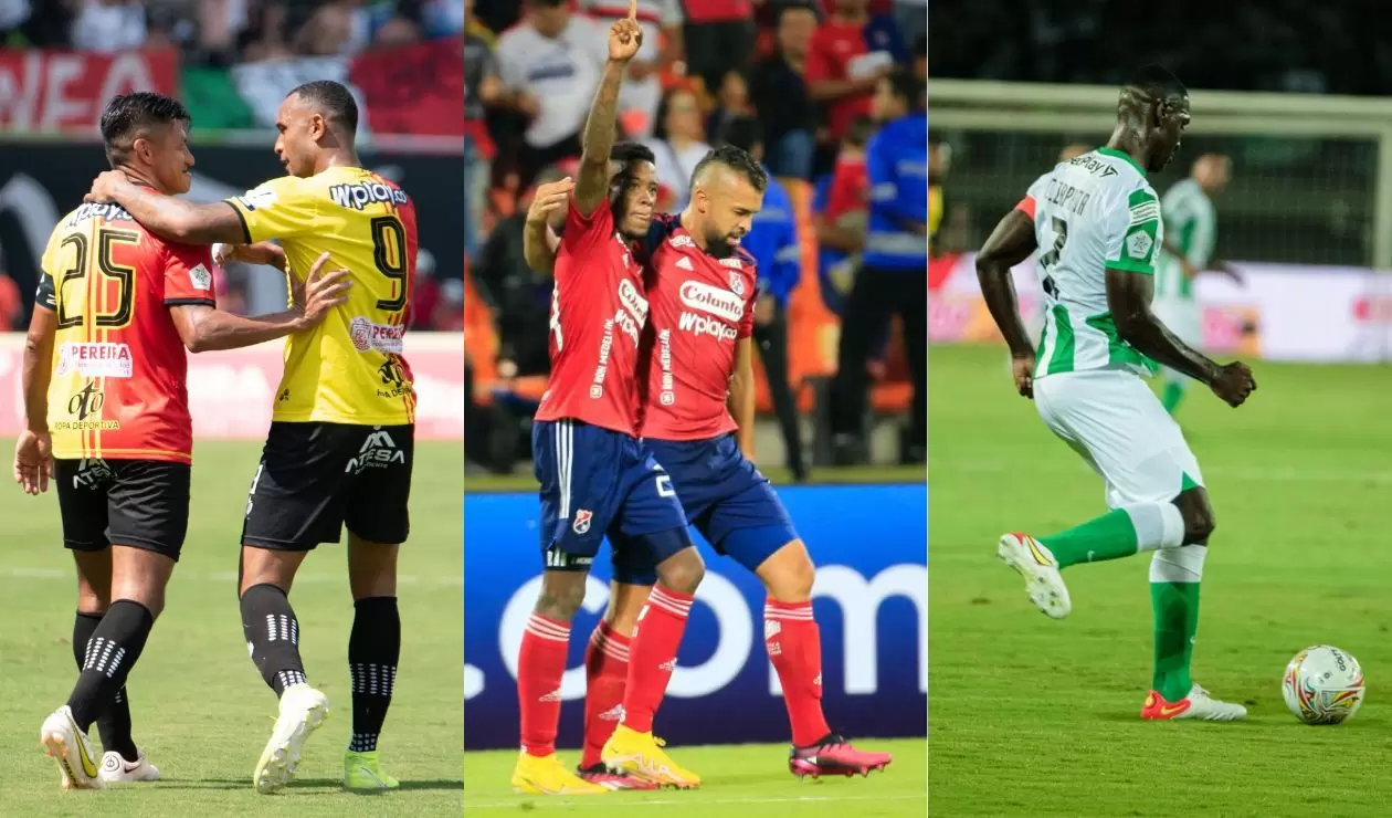 Pereira, Medellín y Nacional - Copa Libertadores