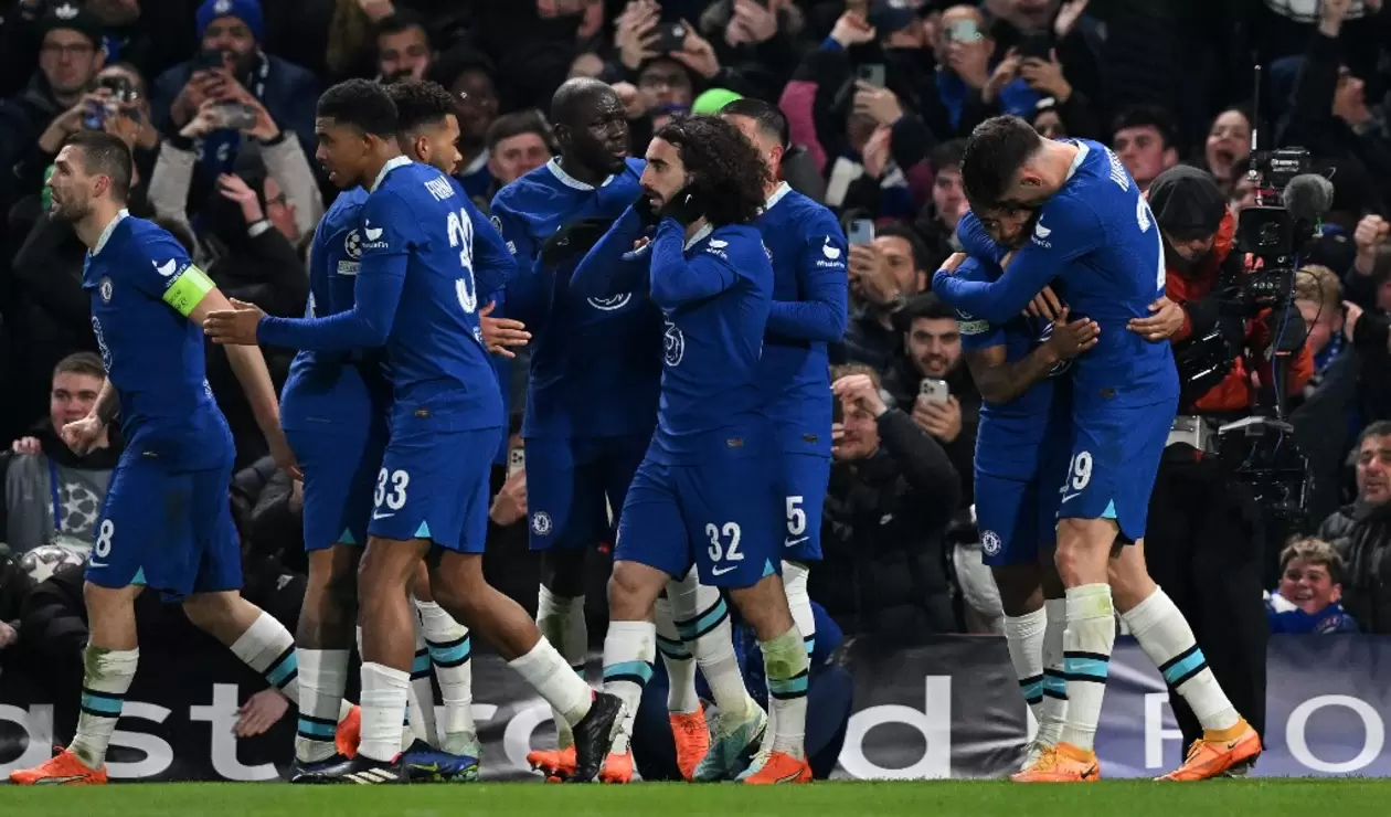 Chelsea en un partido de la temporada 2022-2023 de la de la Premier League
