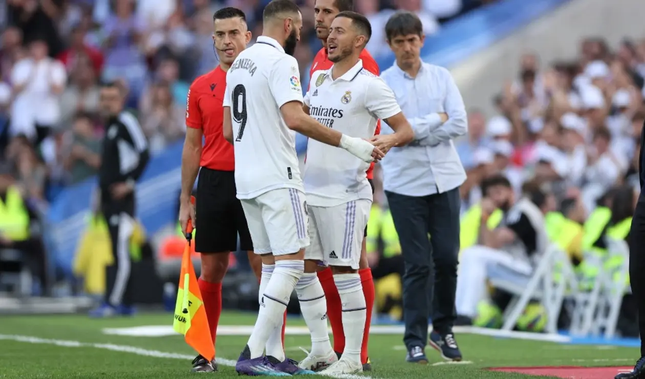 Real Madrid goleó al Valladolid en la liga española