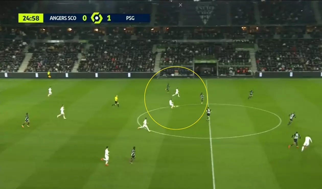 Angers vs PSG: video de la asistencia de Messi a Mbappé