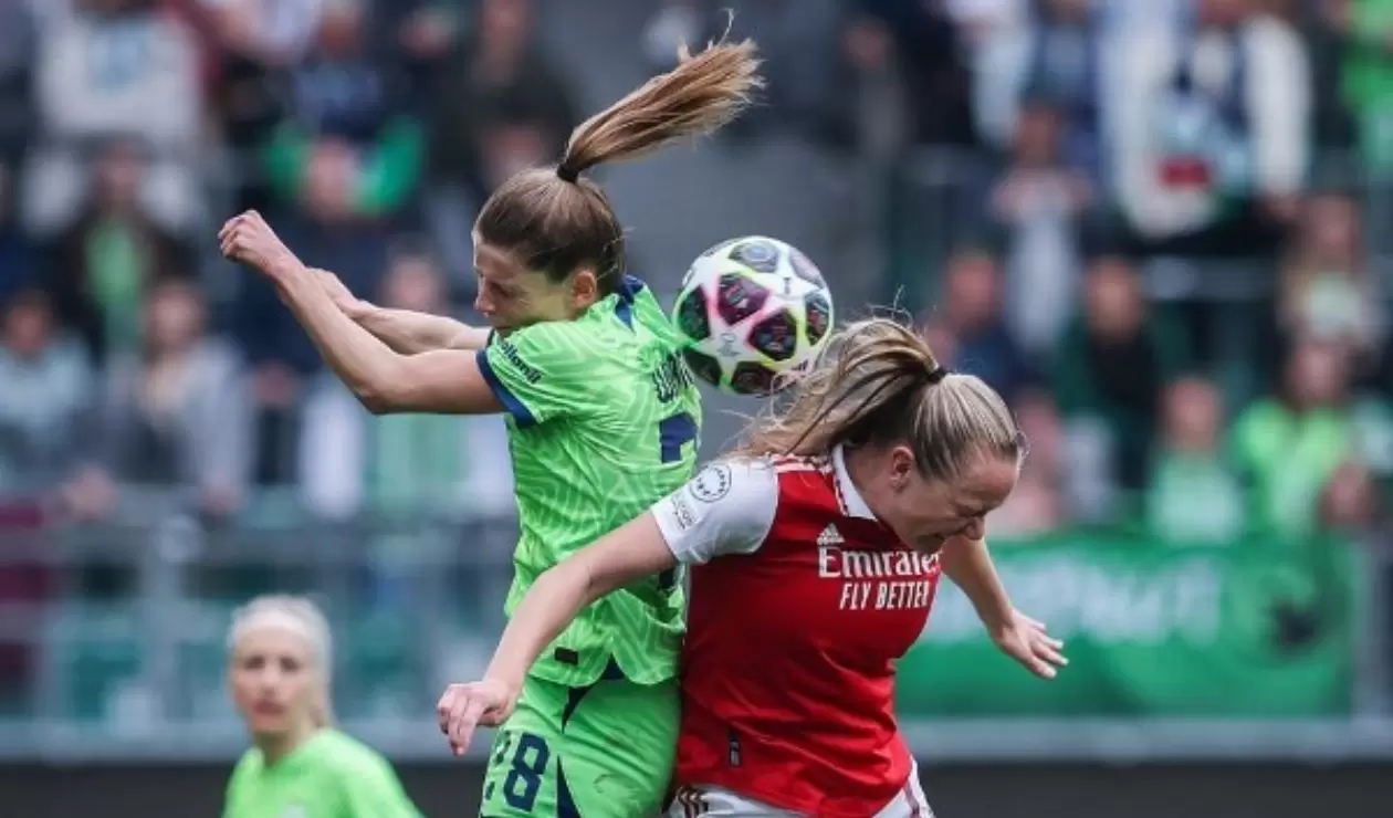 Arsenal vs Wolfsburg, Champions Femenina