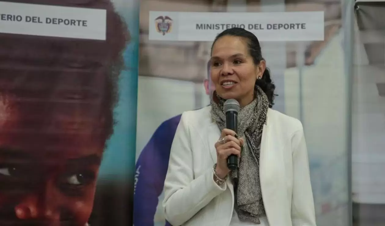 Astrid Rodríguez Ministra del Deporte