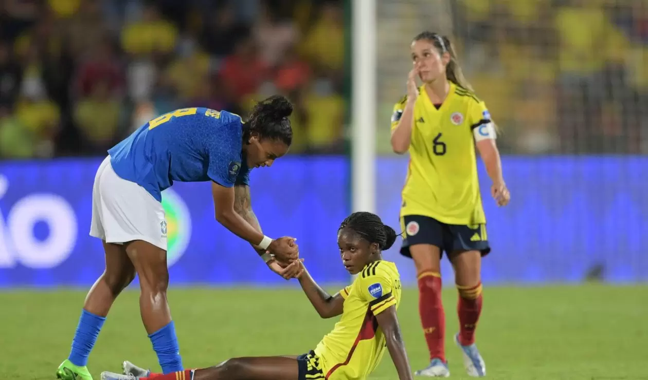 Colombia vs Brasil femenino