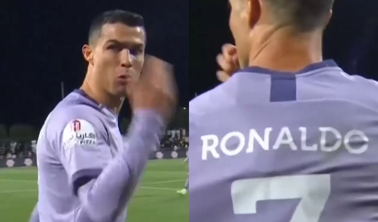 Cristiano Ronaldo y su rabieta en el Al-Nassr