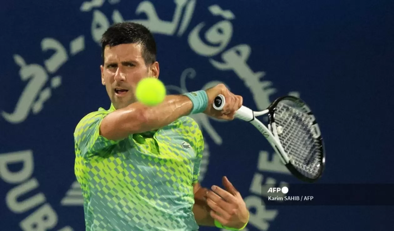 Novak Djokovic Torneo de Dubai
