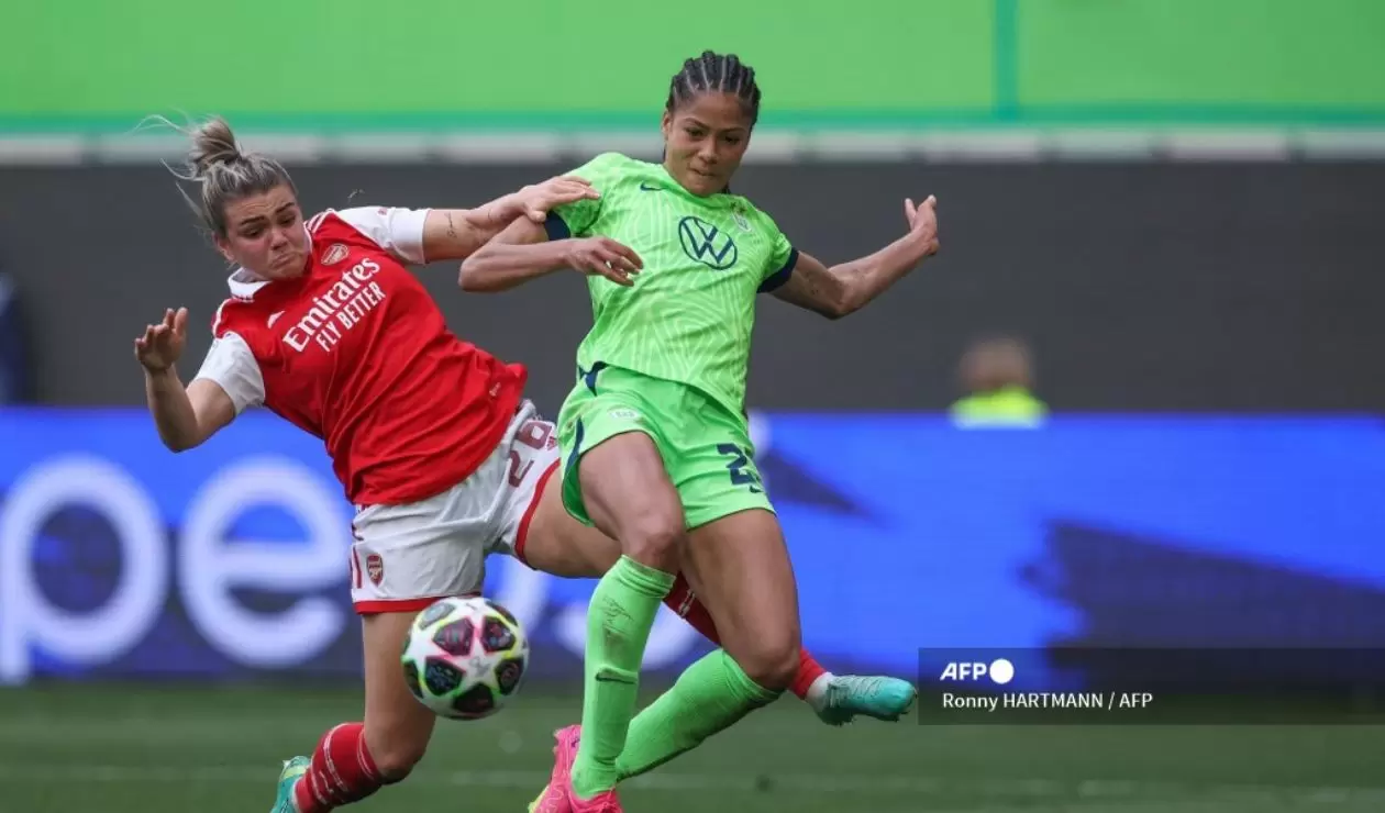 Wolfsburgo vs Arsenal Champions Femenina