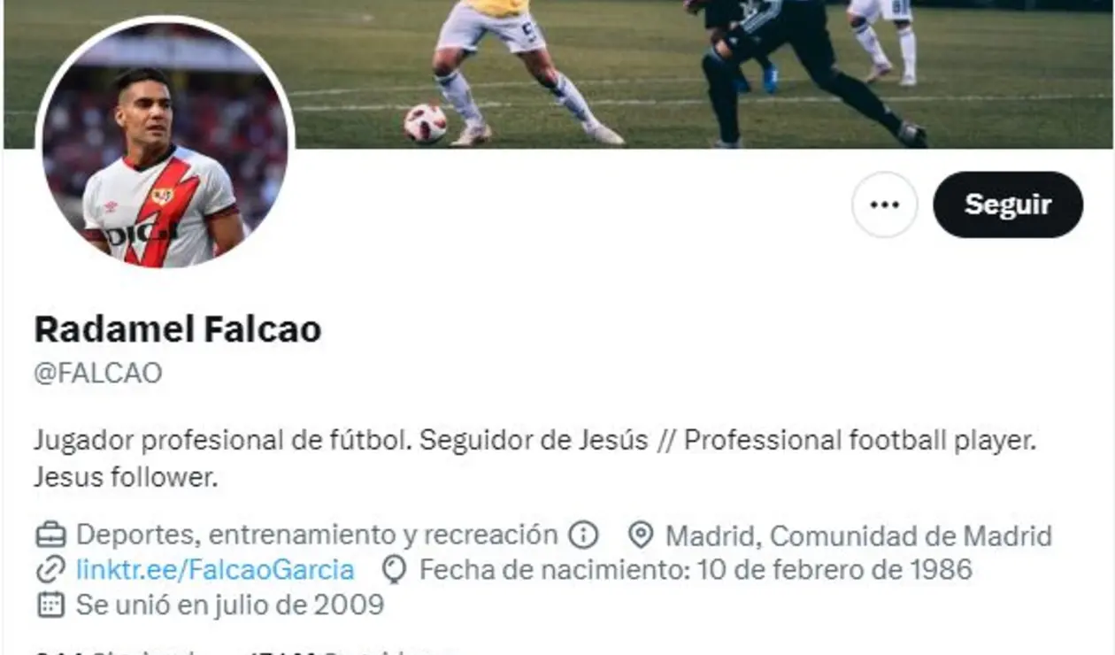 Twitter de Falcao