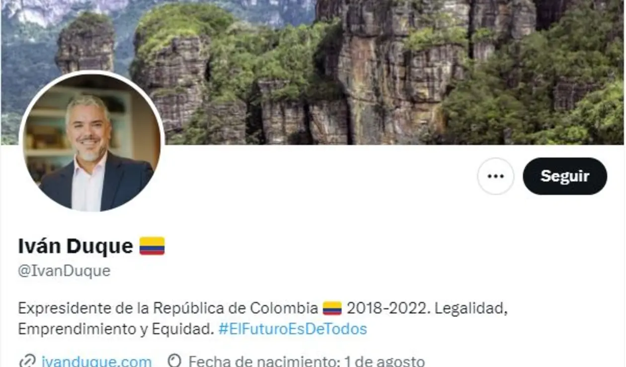 Twitter de Iván Duque