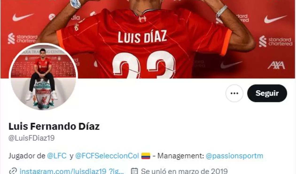 Twitter de Luis Díaz