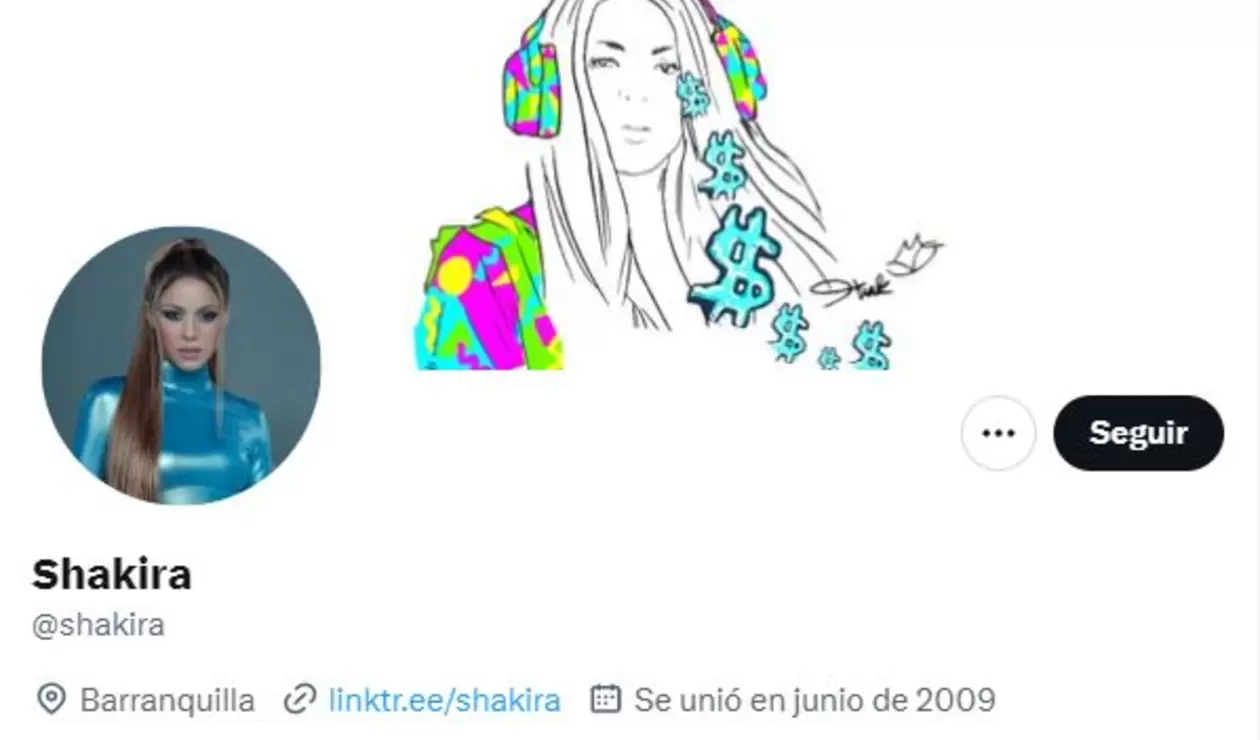 Twitter de Shakira