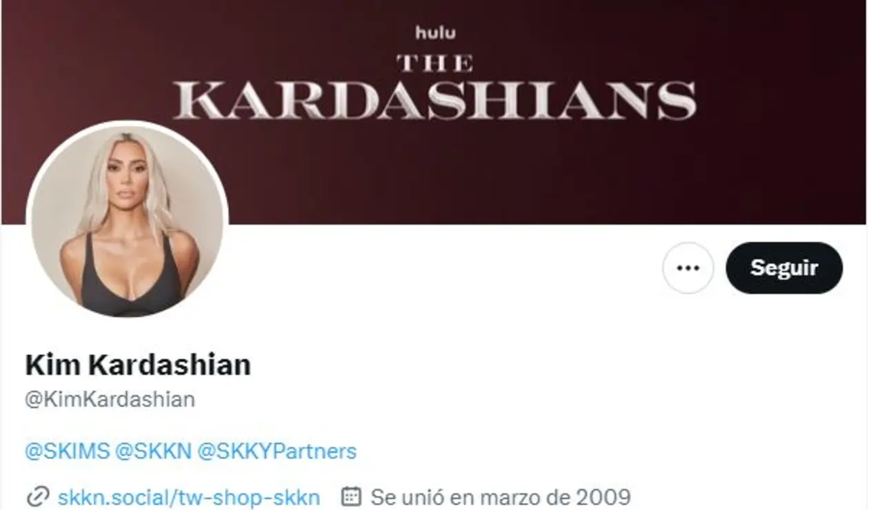 Twitter de Kim Kardashian