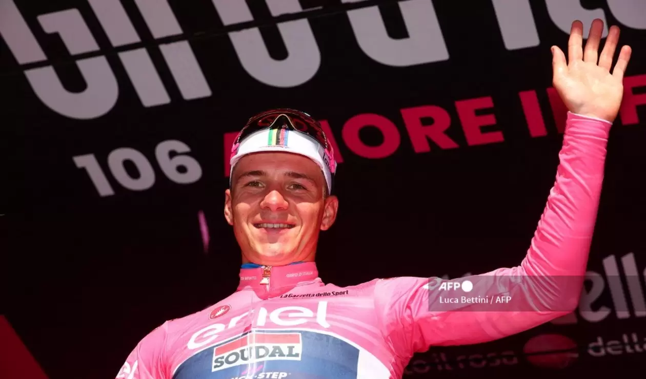 Remco Evenepoel - Giro de Italia